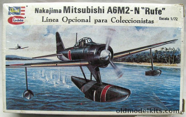 Revell 1/72 Nakjima Mitsubishi A6M2-N Rufe - Lodela Issue - (A6M2N), H98 plastic model kit
